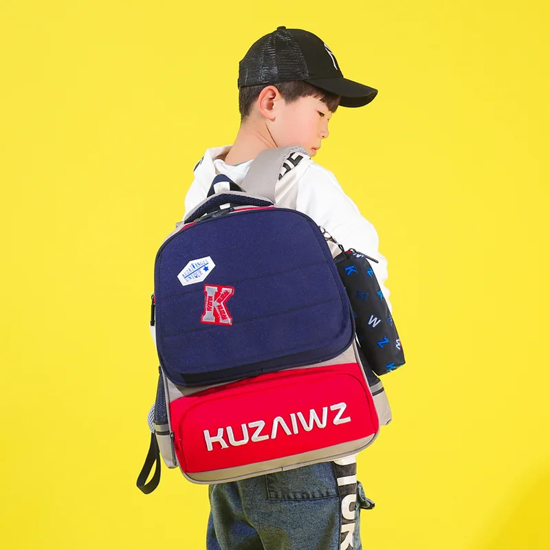 Водонепроницаемая детская школьная сумка ортопедическая рюкзаки для начальной