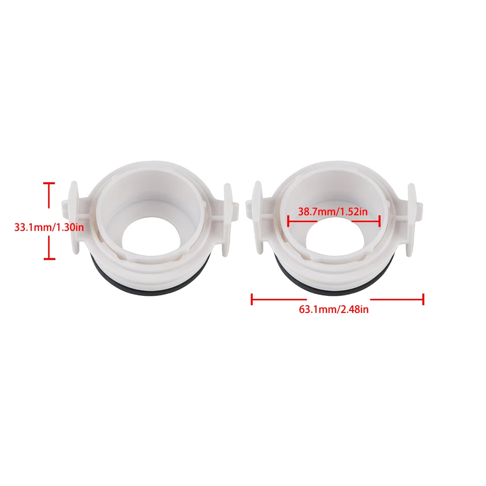 

H7 LED Headlight Socket Base Adapter Holder For BMW 318i/E46/E65/E90 E46 3 Series E39-1 E39-2 E39-3 Headlamp Adaptor