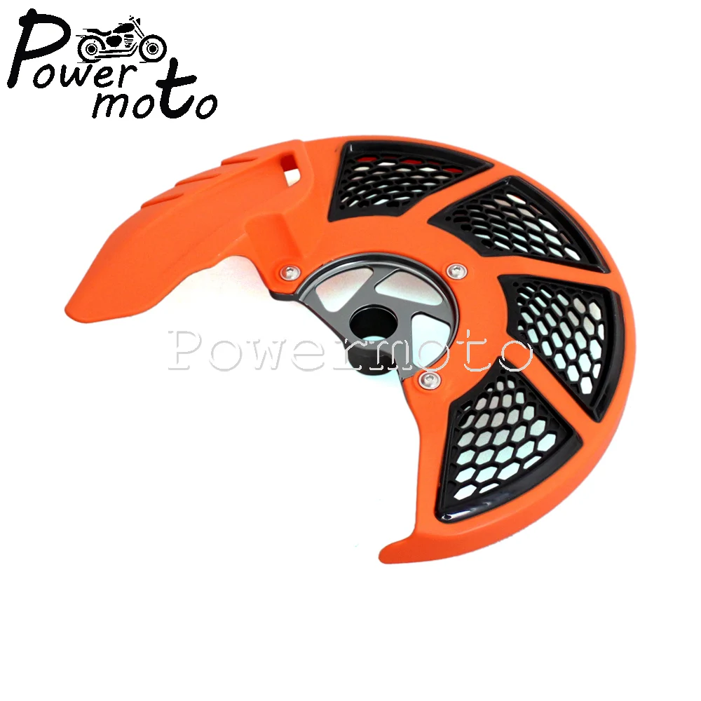 Orange Motorcycle Brake Disc Guard w/ Mounting Kit for EXC-F XCF SX-F EXC SMR XC SX 125 150 200 250 300 450 525 530 2003-15 | Автомобили и
