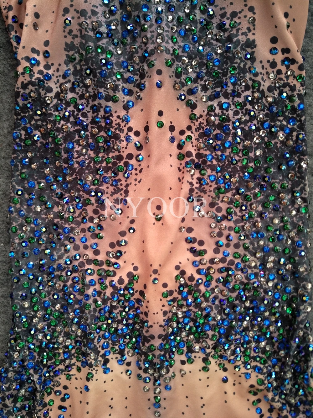 Блестящие стразы комбинезоны женский комбинезон сексуальный костюм для