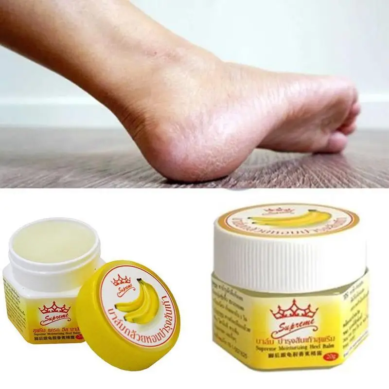 Thailand Banana Anti-chapping Repair Heel Cream Moisturizing Prevent Dry Crack Ointment Foot Care Relief Smooth Skin |