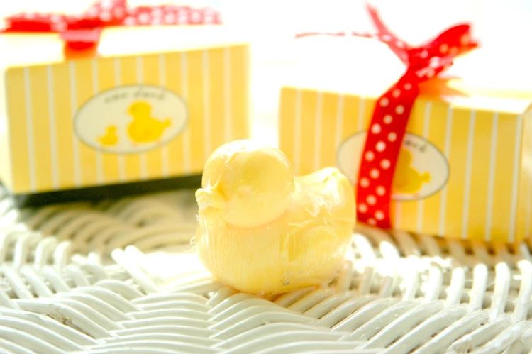 Yellow Duck Soap In Gift Box Wedding Baby Shower Party Favor Children Kids Guest Presents Souvenirs | Дом и сад