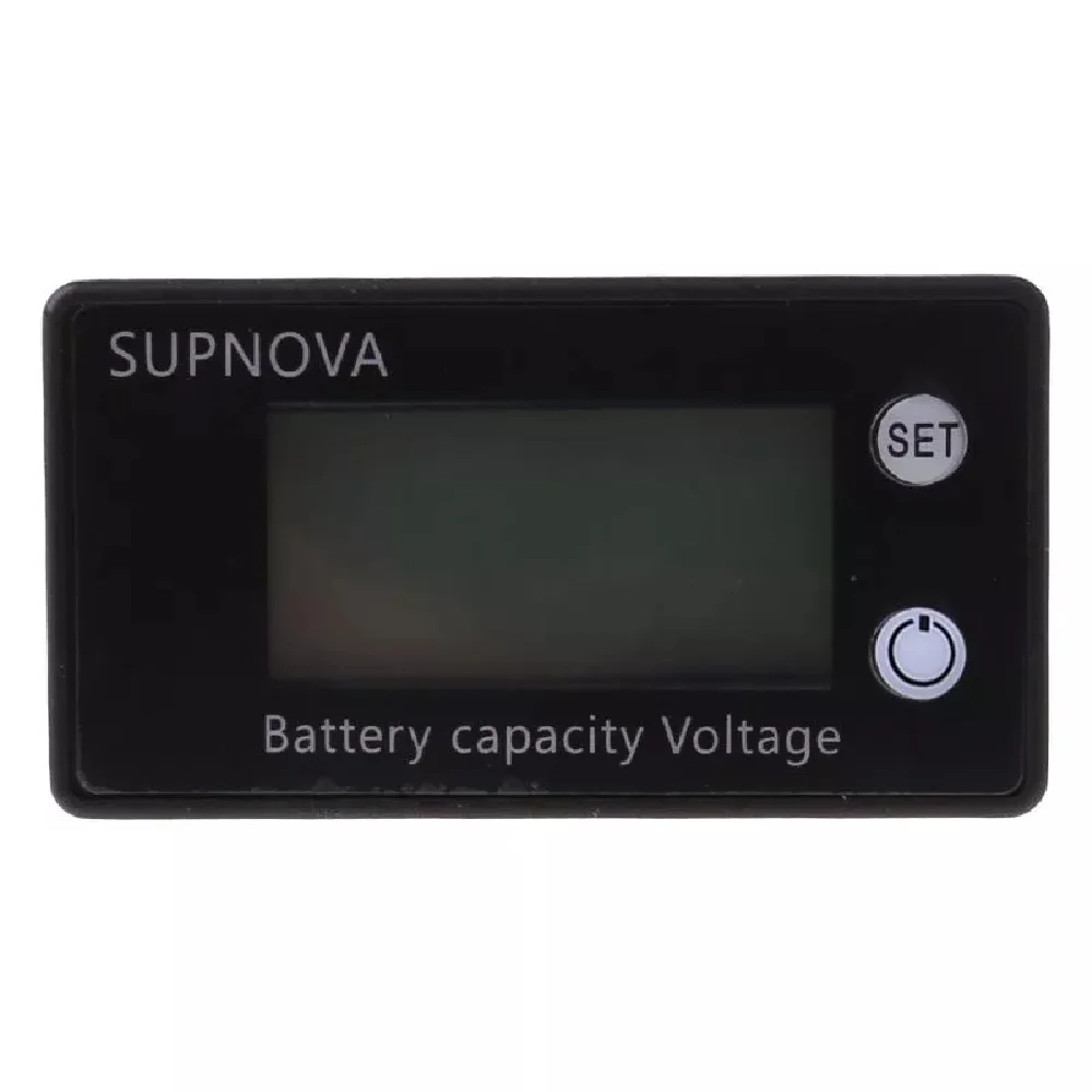 Фото DC 10V-100V Мини Батарея Ёмкость индикатор свинцово-кислотный литиевая LiFePO4 Автомобиль Мотоцикл вольтметр измеритель величины напряжения №3