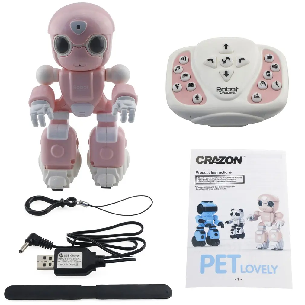 1802 умные радиоуправляемые роботы игрушки инфракрасное управление пой танец