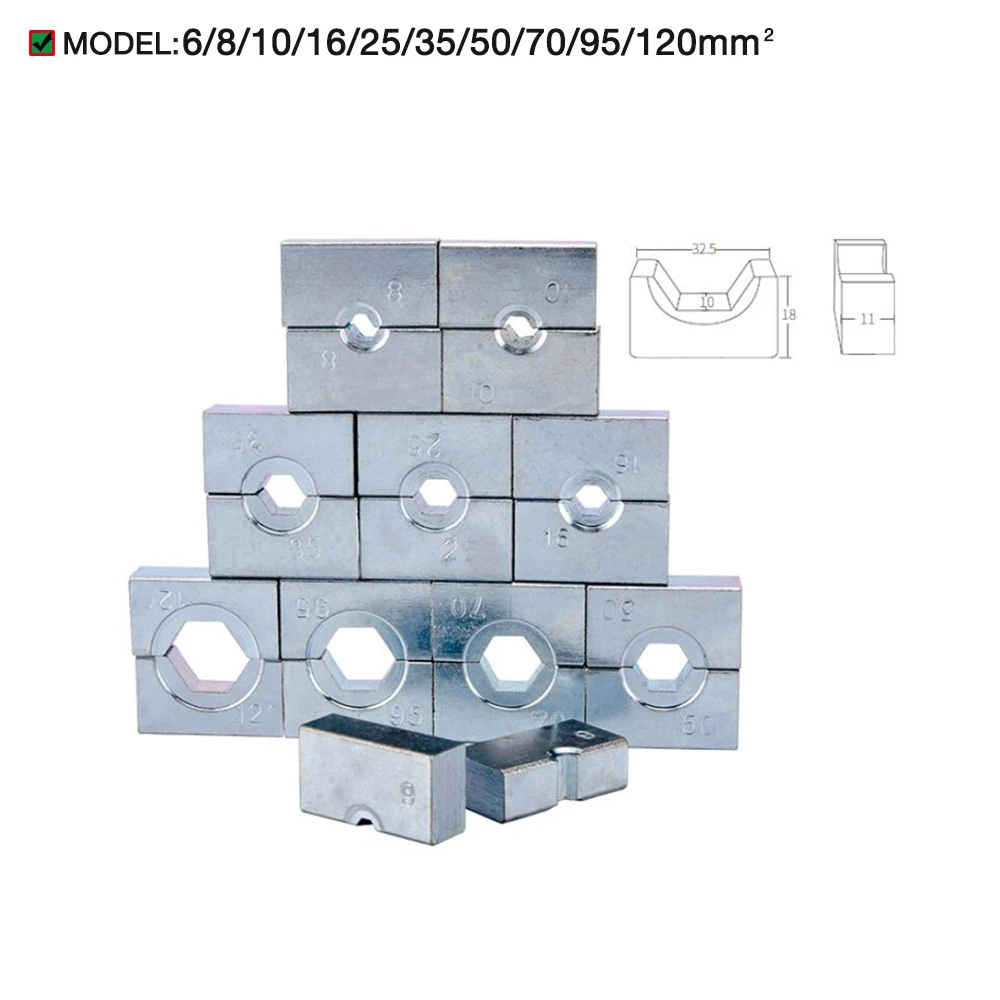 

Гидравлическая пресс-форма YQK-120 для зажима 6-120 мм