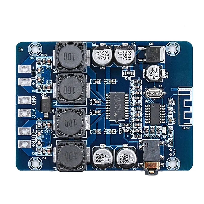 XH-M314 TPA3118 2X45W 12V 24V стерео o Bluetooth цифровой Мощность Плата усилителя усилитель |