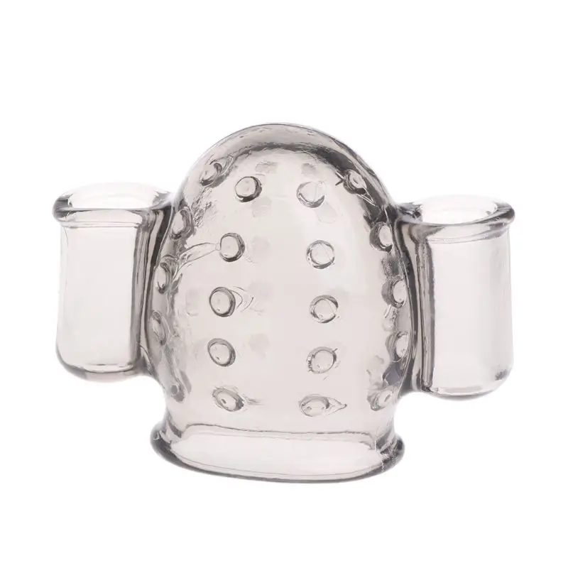 Мужской вибрирующий увеличитель пениса яиц тренировочные рукава | Красота и