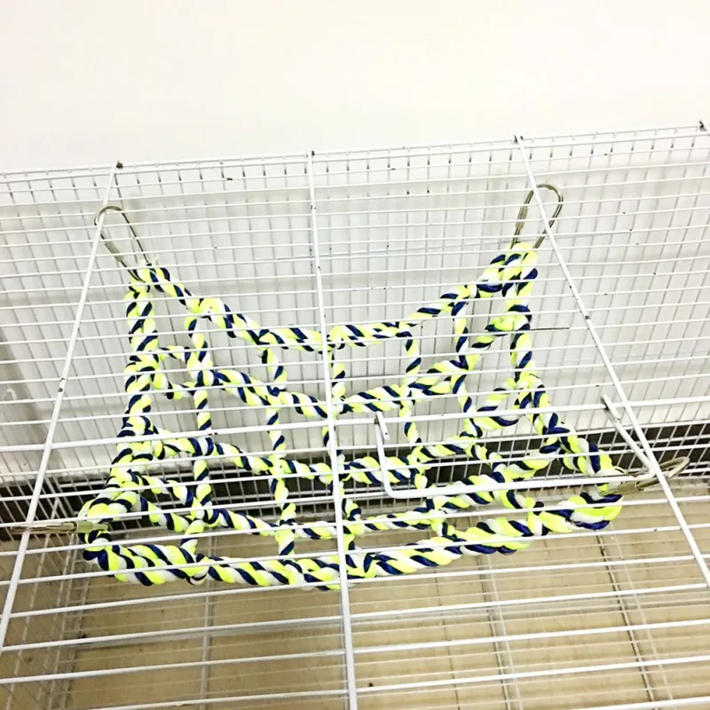 Сетка для домашних животных яркий хомяк белка щенок Веревка дома балкона сетка