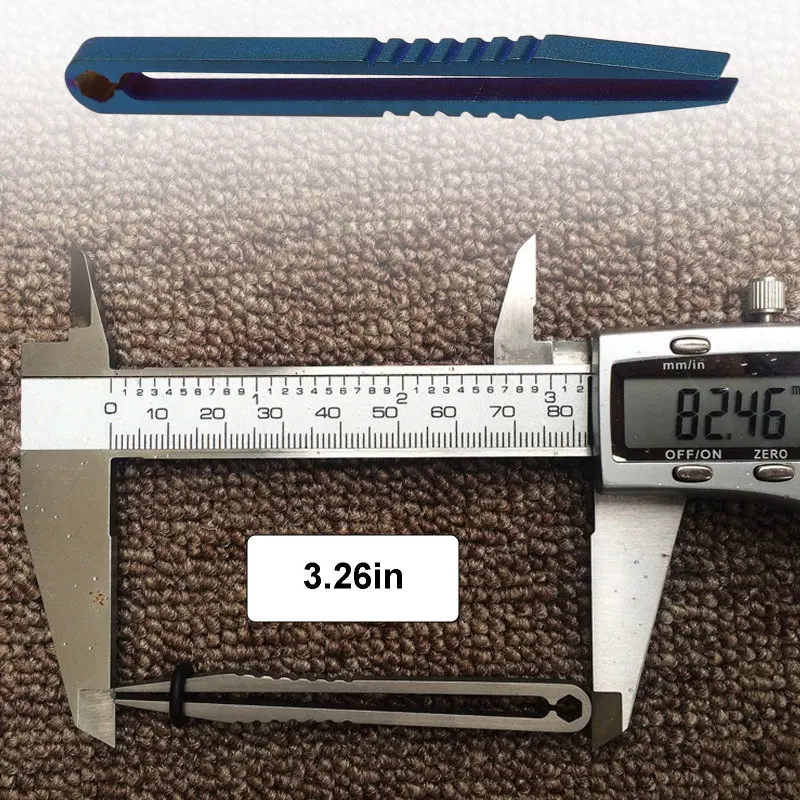 

Professional Mini Precision Tweezers Titanium Gadget Gear Pick Up Pocket Multi Tools Clamping Outdoor Travel Clip Repair Camp
