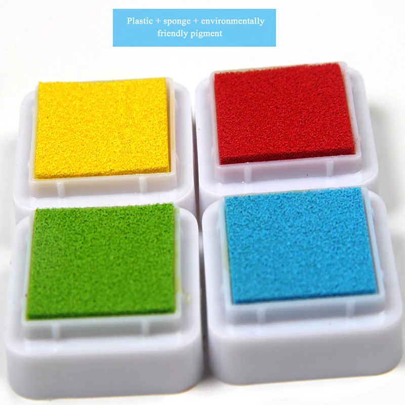 12/20/24 Цвет ed детская Пальчиковые краски отпечаток пальца печать глина безопасный