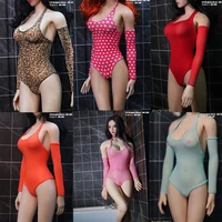 16 female figure tight swimsuit sexy lingerie halter suit for 12 inch action figure accessory model