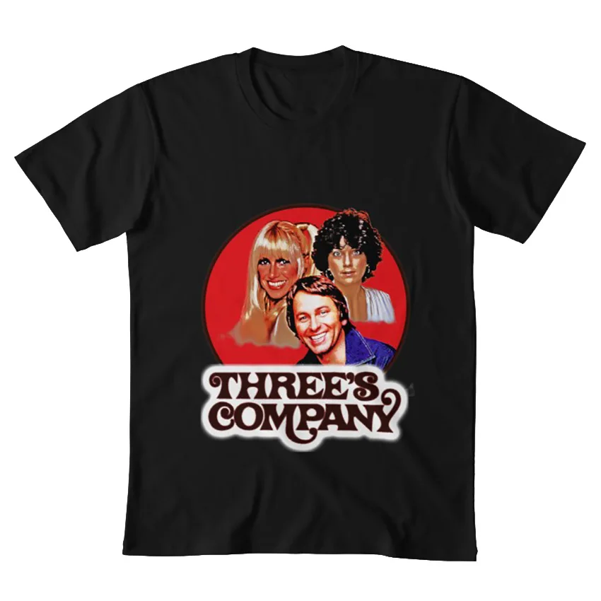 Три компании футболка threes компания Джон Риттер Джек Триппер chrissy snow janet wood 80s 70s tv |