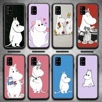 moomintroll cartoon cute moomines phone case for huawei p30 p40 p20 lite pro mate 9 10 20 30 40 20x coque fundas