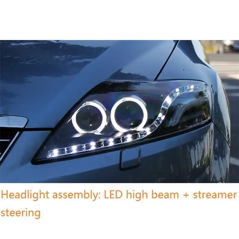 MODEL I Внешний стиль Luces Para Авто Лампа Cob Led Drl дневные ходовые фары автомобильные огни в сборе 17 18 для Ford Mondeo - Цвет: MODEL I