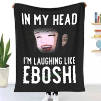 in my head im laughing like eboshi throw blanket 3d printed sofa bedroom decorative blanket children adult christmas gift