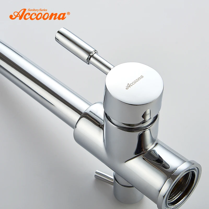 Кухонный кран Accoona современный двойной зеркальный фильтр для чистой воды