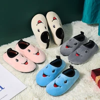 little boys girls shoes toddler baby winter home walking 1 to 8 years old kids children kawaii soft warm socks shoes suede