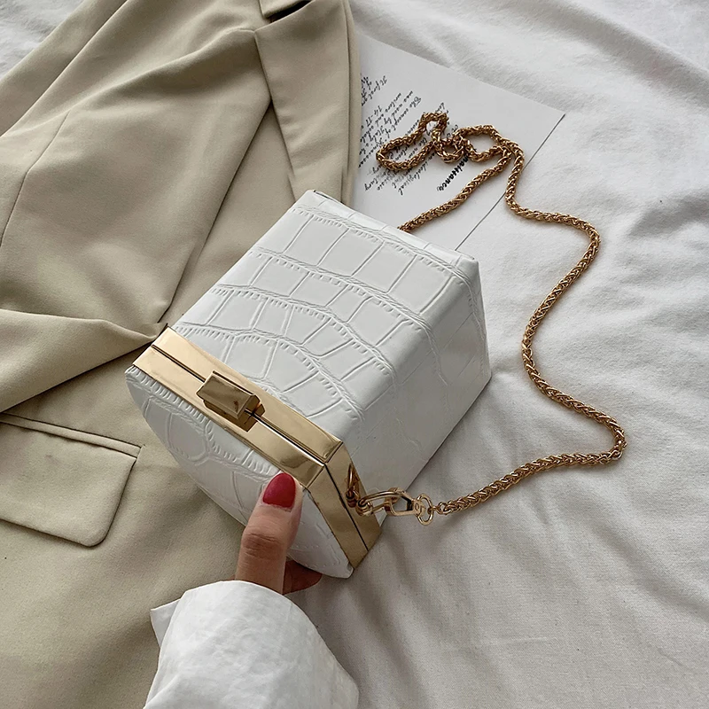 2021 женские сумки футляры из искусственной кожи с каменным узором мини на плечо