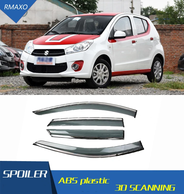 

For Suzuki Alto 2015-2017 Window Visor Vent Shades Sun Rain Deflector Guard For Suzuki Alto Auto Accessories 4PCS/SET