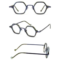 belight optical japan design anne et valentin prescription vintage retro irregular shape eyeglasses spectacle frame eyewear m8