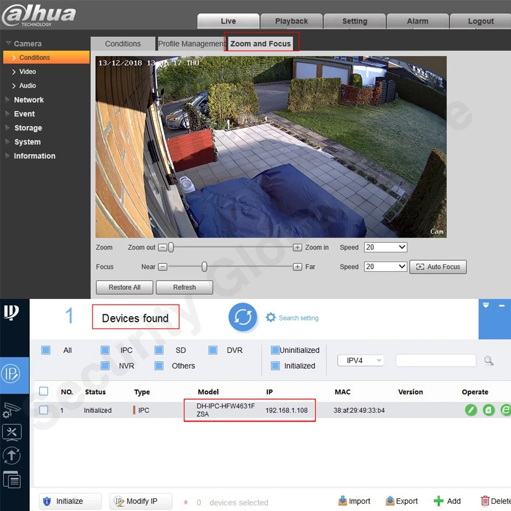 dahua ip camera 6mp ipc hfw4631f zsa 2 7 13 5mm 5x zoom with bracket poe camera outdoor ir60m mic sd card slot ip67 ik10 bullet free global shipping