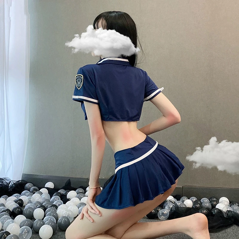 Сексуальная стюардесса костюм секс Косплэй сексуальная униформа полицейского