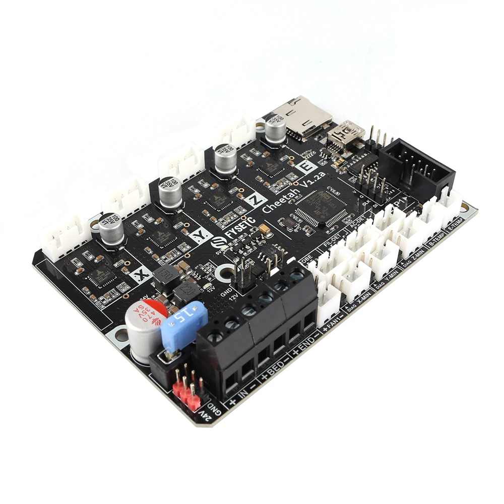 Cheetah 32bit доска TMC2209 TMC2208 Тихая плата управления с аддоном 24 В до 12 В модуль для Creality CR10 Ender-3 5 Ender 3 Pro