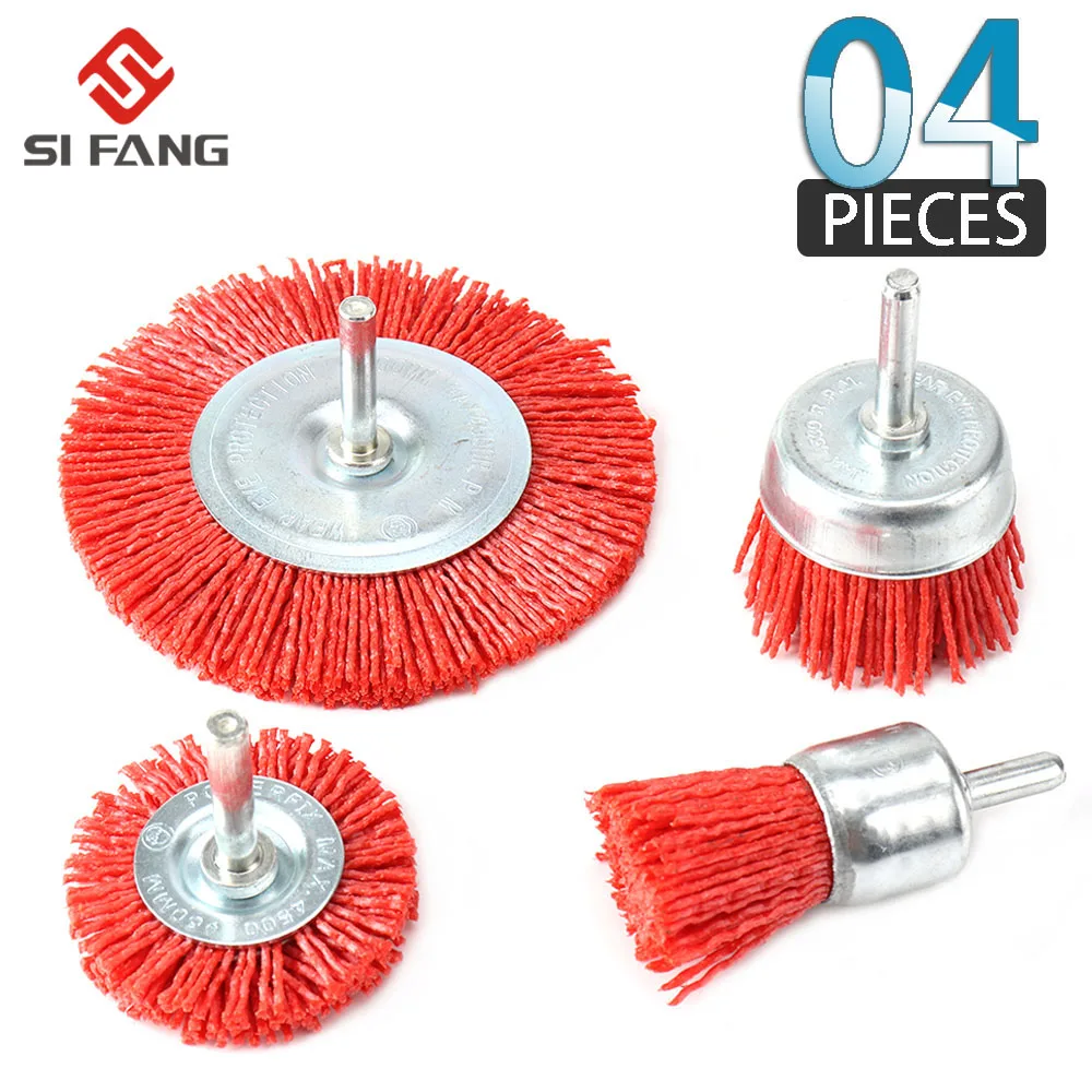 Абразивная проволочная щетка SI FANG 6мм 80-240 grit