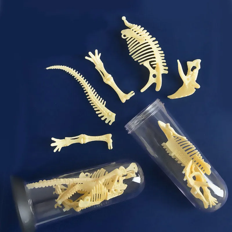 

DIY Toys for Kids Mini Dinosaurus Fossil Skeleton Archaeological Game Model Ornaments Toys for Children Educational Craft Kits