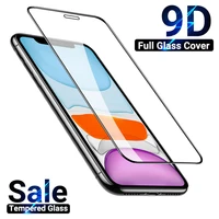 9d full protective glass for apple iphone 12 mini 11 13 pro max x xs xr screen protector film for iphone 7 8 plus se 2020 glass