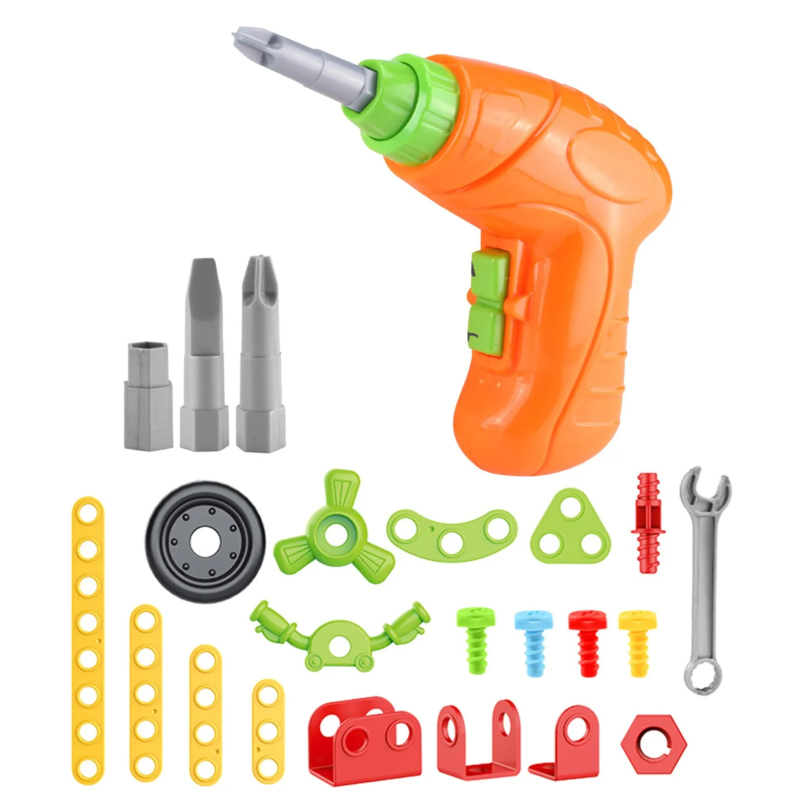 

DIY children's screw assembly machine nut building block children's assembling toy puzzle screw building block boy 3 years old