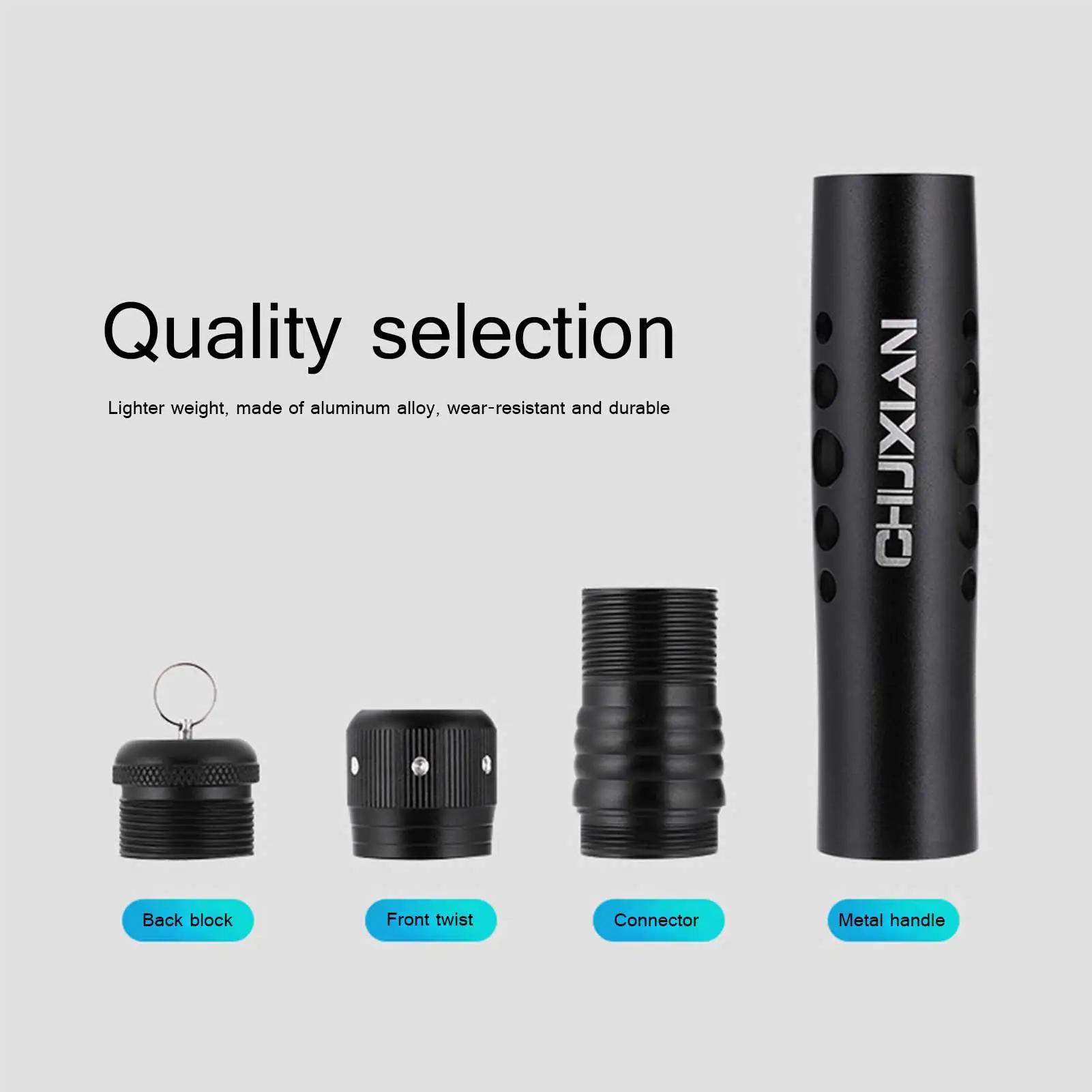 

Fishing Rod For Change Aluminum Alloy Light Weight Fishing Kit Replace All Metal Platform Fishing Rod Gear Accessories