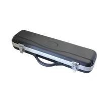 portable gig bag box leather for western concert 16 hole flute with buckle foam cotton padded leath er convenience