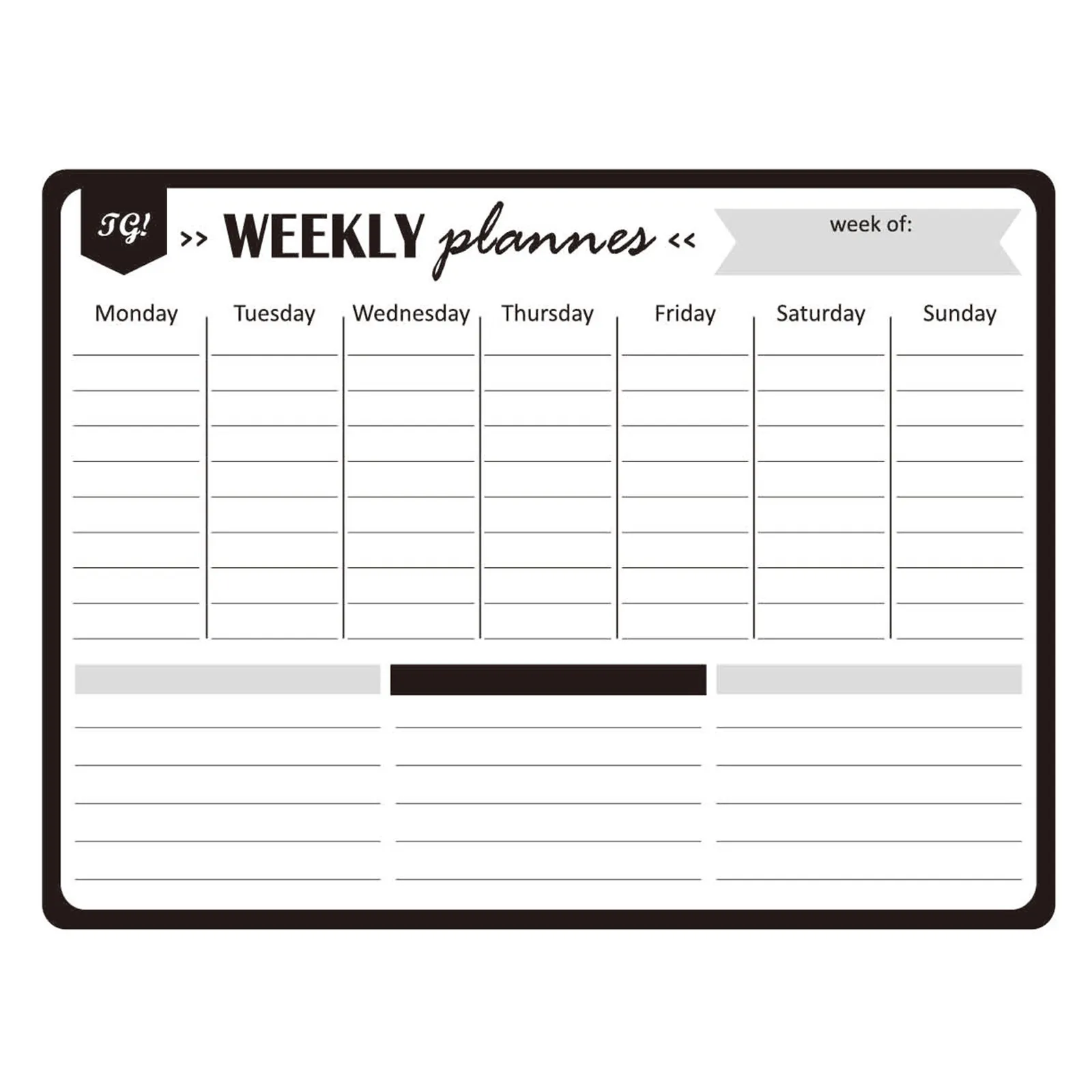 40# Наклейки На Стену White Board Magnetic Calendars For Refrigerator Family Notepad Daily Planner Home Decoration Accessories |