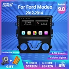 Автомагнитола 2din на Android 9,0 для Ford Mondeo 2012-2014, GPS-навигация, мультимедийный видеоплеер, Wi-Fi, BT, стерео, головное устройство, DVD-плеер
