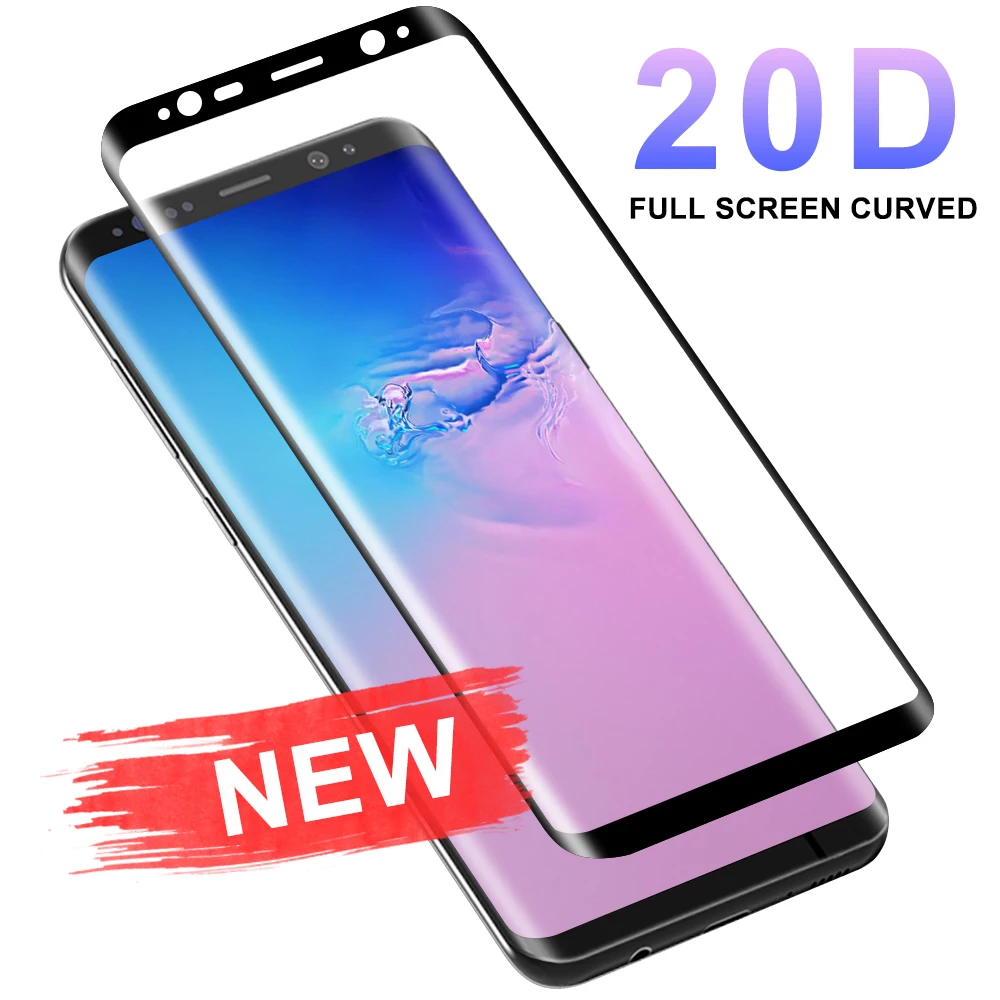 AFY 20D полностью изогнутое закаленное стекло для samsung Galaxy s6 Edge Plus S7 S8 S9 Защитная