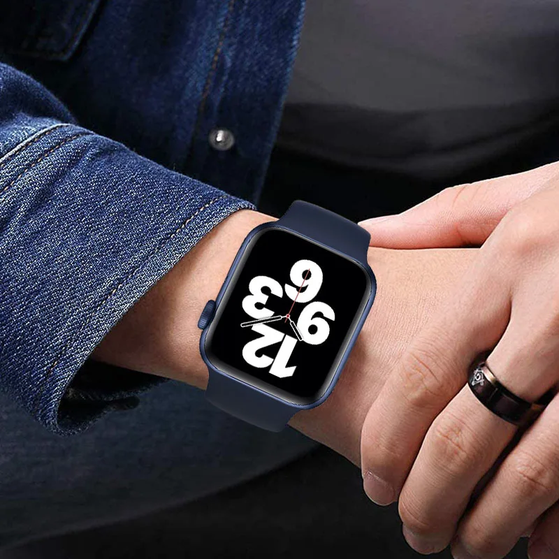Спортивный ремешок для наручных часов Apple watch версии 44 мм 42 40 38 версия
