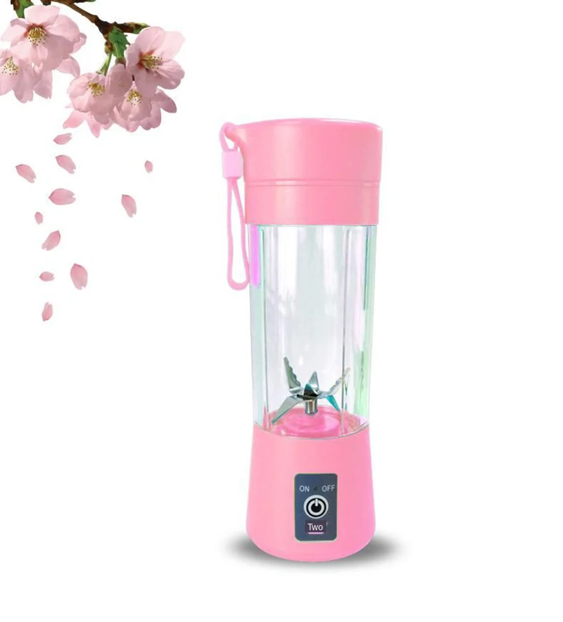 Портативная соковыжималка электрическая USB перезаряжаемая смузи блендер миксер