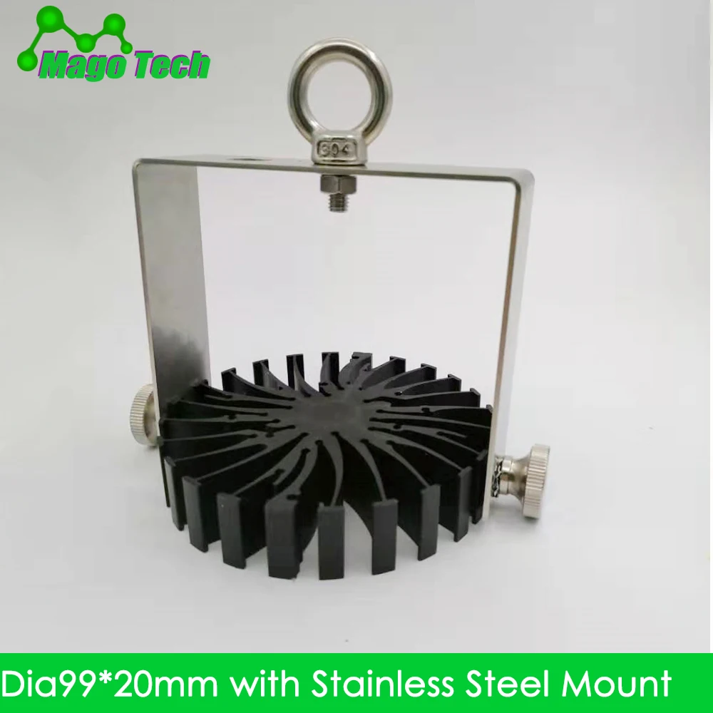 Модульный светодиодный охладитель звездного типа диаметром 99*20 мм с креплением