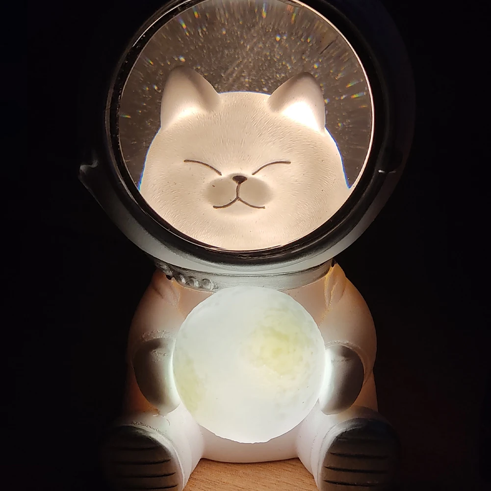 

New astronaut creative animal night light home bedroom desktop decoration Christmas birthday new year gift children's toys