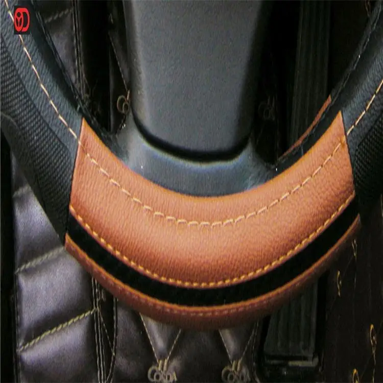 

Steering Wheels Protector Genuine Leather 38 cm Anti Skid Car Steering Wheel Cover for Car Accessories 2021