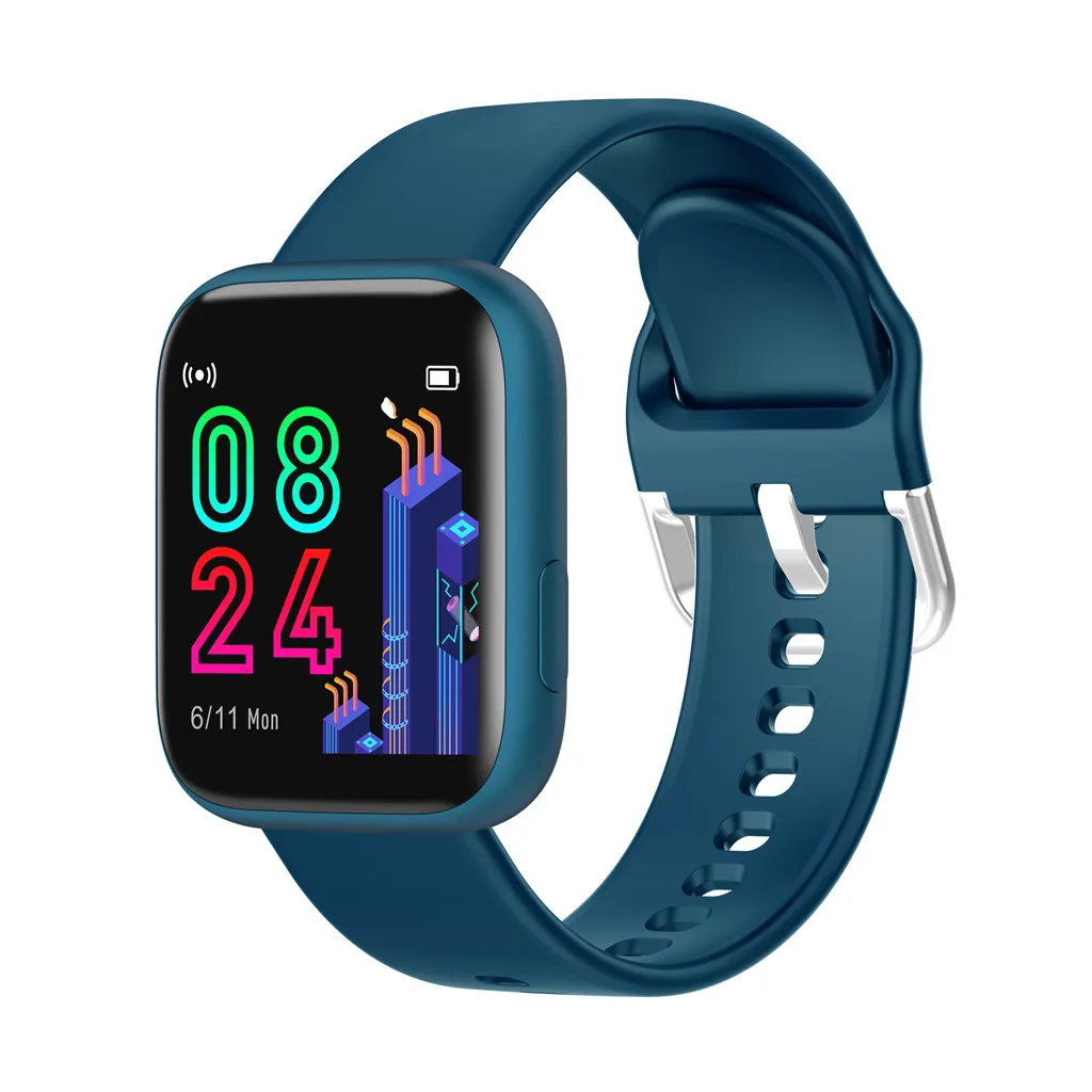 Смарт браслет HIPERDEAL полностью сенсорный экран часы фитнес водонепроницаемый