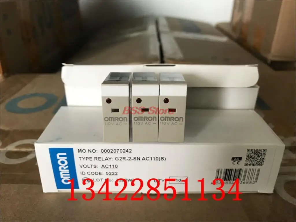 

G2R-2-SN Ac110 (S) 8-Leg Japanese Miniature Relay Brand New & Original