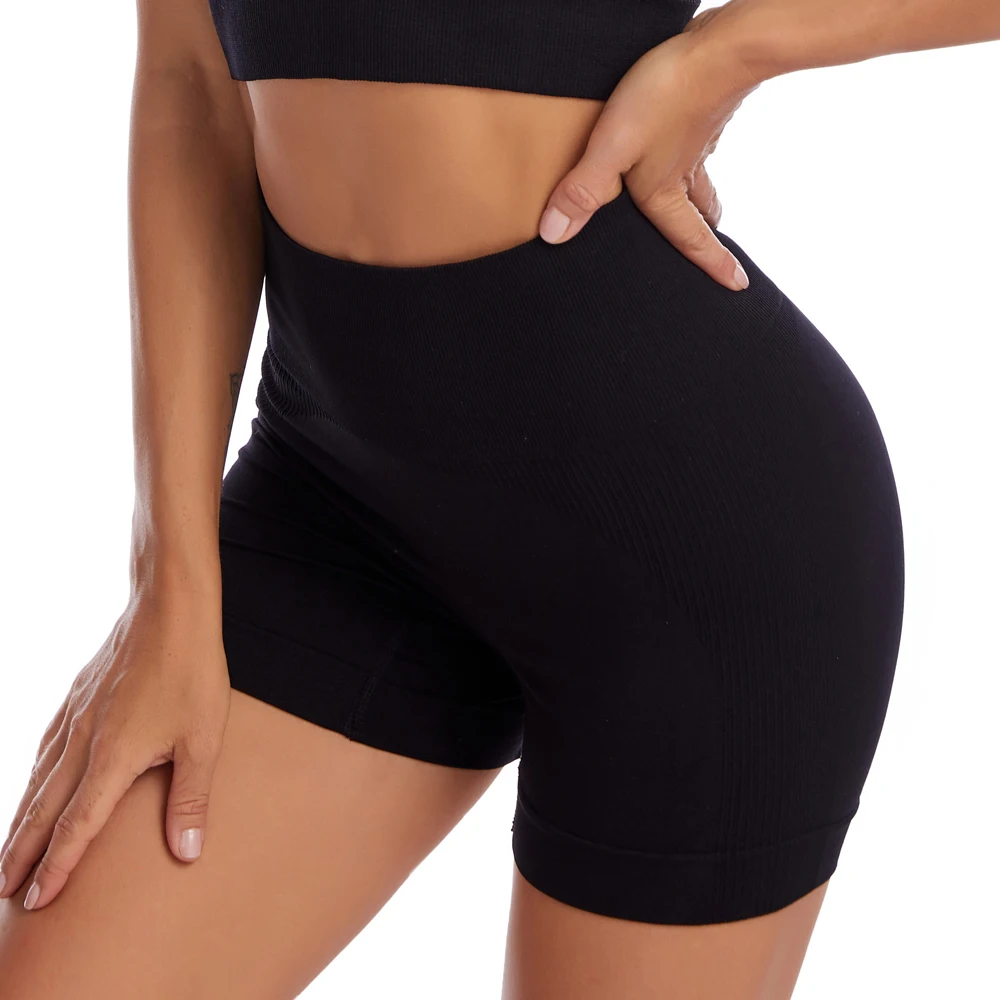 Шорты для йоги с высокой талией женская спортивная одежда леггинсы фитнеса