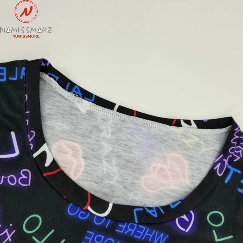 Элегантное женское платье принт с английскими буквами модное летнее Мини Платье