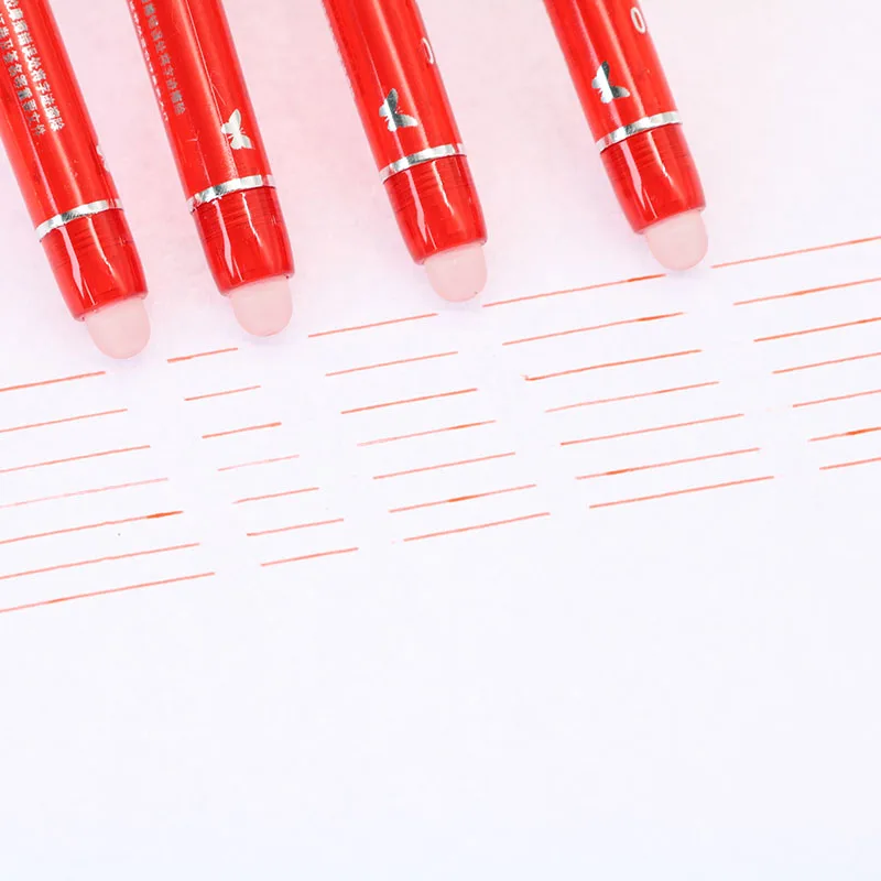 10 шт./упак. Начальная школа школьник стираемая гелевая ручка с заменой сердечника