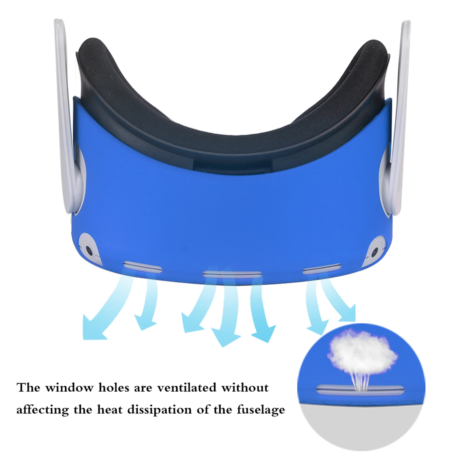 Силиконовый защитный чехол для Oculus Quest 2 VR гарнитуры защиты от царапин аксессуары