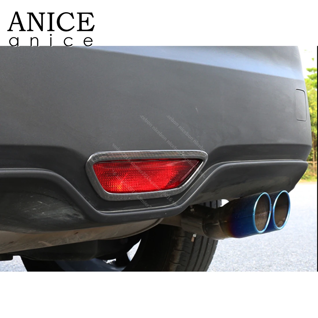 Карбоновый цветной задний стоп-светильник рамка обшивка для toyota C-HR CHR |