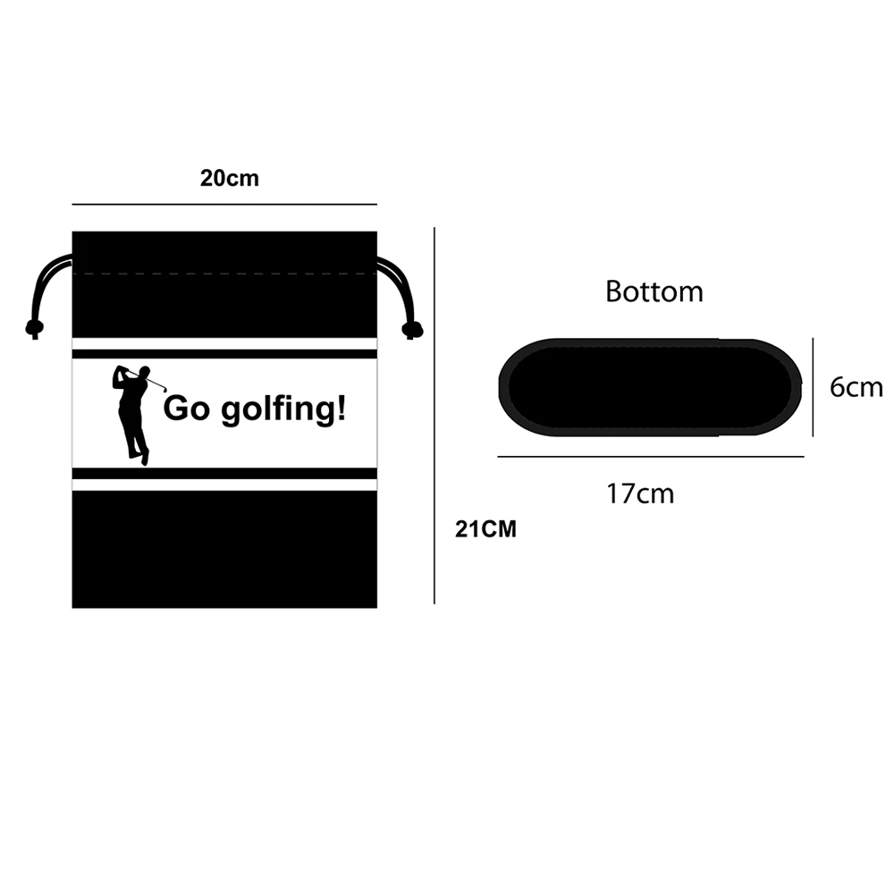 PINMEI сумка в форме мяча для гольфа аксессуары сумка-тройник из искусственной кожи