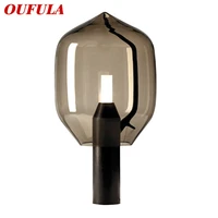 oufula bedside table lamps contemporary design creative desk light home led decorative for foyer living room office bedroom